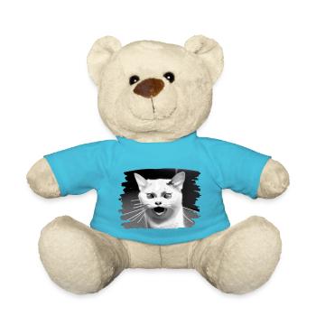 Cracy cat 7 - Teddy - Atollblau - Vorne