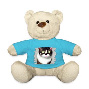 Cracy cat5 - Teddy - Atollblau - Vorne
