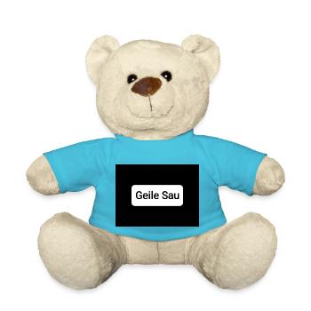Geile Sau - Teddy - Atollblau - Vorne