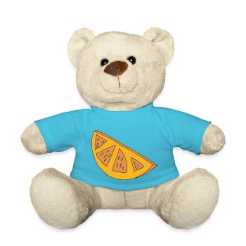 orangen scheibe - Teddy - Atollblau - Vorne