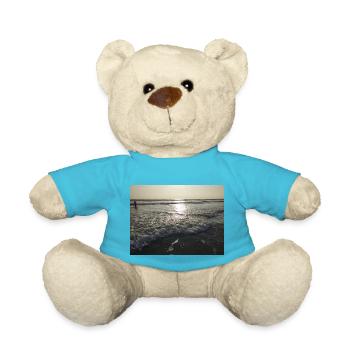 Mer, plage, vague, surf - Nounours - bleu outremer - Devant