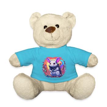 Zephyr // Cyber Chinchilla - Nounours - bleu outremer - Devant