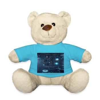 Synthèse de l’avenir de la technologie - Nounours - bleu outremer - Devant