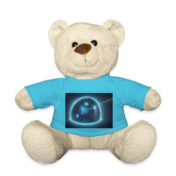 Synthese der Technologie-Zukunft - Teddy - Atollblau - Vorne