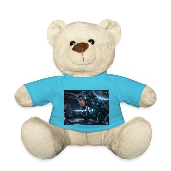 Synthèse de l’avenir de la technologie - Nounours - bleu outremer - Devant