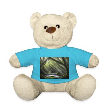 Fairytale place - Teddy Bear - atoll blue - Front