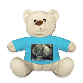 Forest of Magic - Teddy Bear - atoll blue - Front
