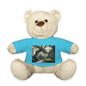 Forest of Magic - Teddy Bear - atoll blue - Front