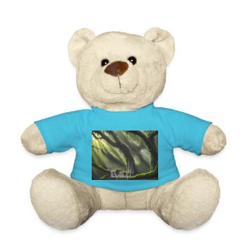magical forest - Teddy Bear - atoll blue - Front