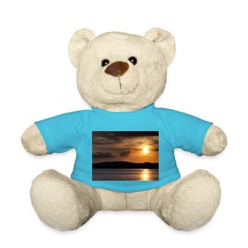 Sonnenuntergang am Staffelsee - Teddy - Atollblau - Vorne
