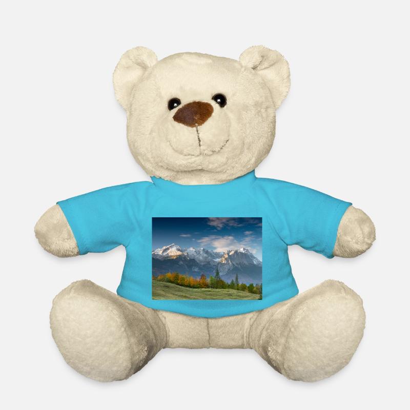 Herbststimmung unterhalb der Zugspitze - Teddy - Atollblau