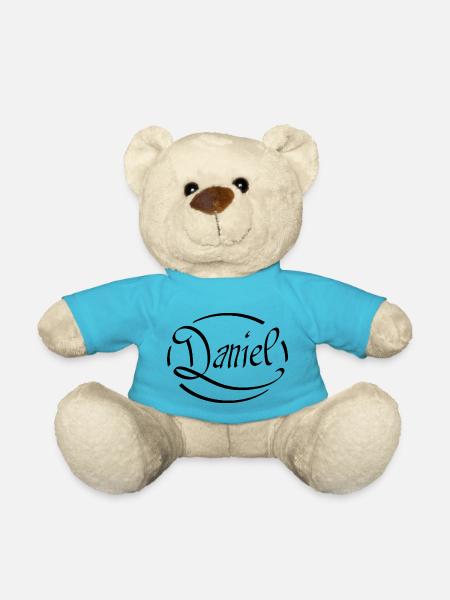Daniel - Teddy Bear - atoll blue