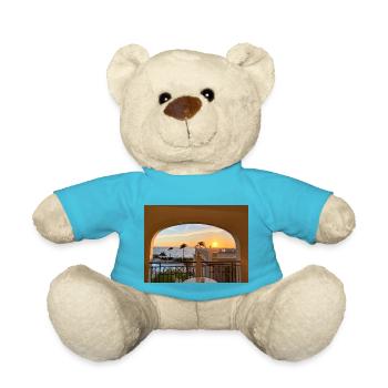 DjNunoKa Design - Blick auf ein neuen Tag Sonnenau - Teddy - Atollblau - Vorne