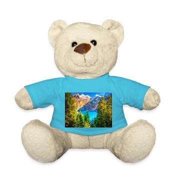 ALPEN PERLE - Teddy - Atollblau - Vorne