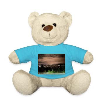 Oslo bei Nacht - Teddy - Atollblau - Vorne