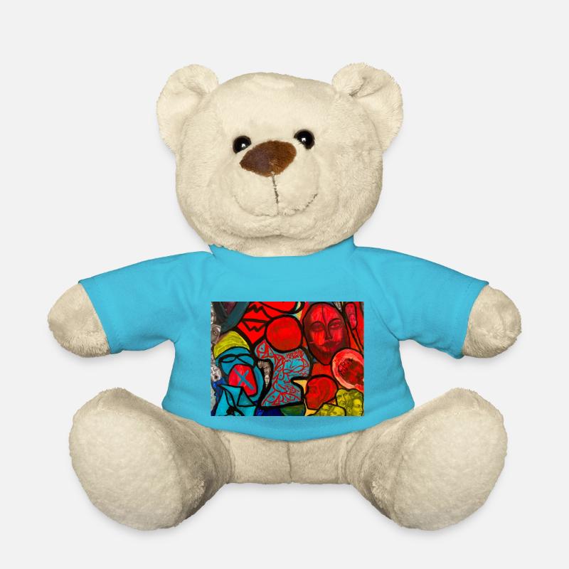 Un design astucieux - Nounours - bleu outremer