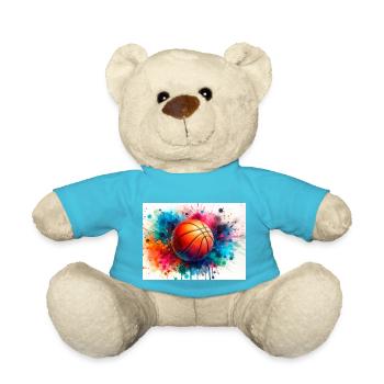 Basketball - Teddy Bear - atoll blue - Front