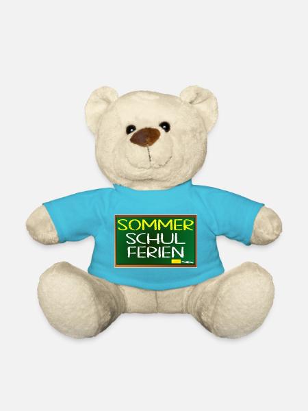 SOMMER SCHULFERIEN - Teddy - Atollblau