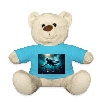 Diver - Teddy Bear - atoll blue - Front
