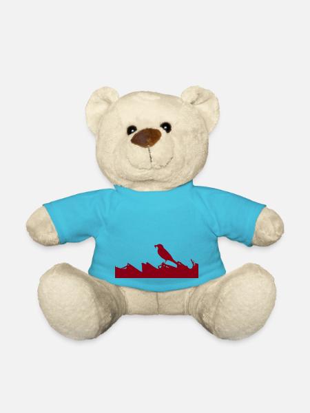Superpouvoir : Bergeronnette des ruisseaux - Nounours - bleu outremer