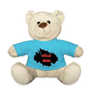 HÖLLE NEIN! I Jugendwort 2024 - Teddy - Atollblau - Vorne