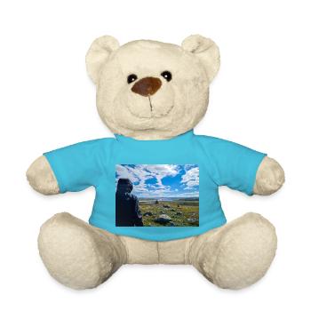 Fernweh - Sehnsucht nach Weite - Teddy - Atollblau - Vorne