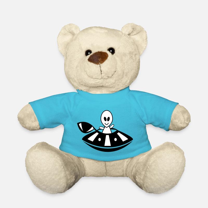 OVNI extraterrestre - Nounours - bleu outremer