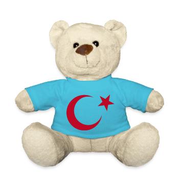 Turquie Turquie sur Outfits Show Your Roots - Nounours - bleu outremer - Devant