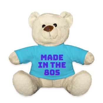 Made in the 80s - Teddy - Atollblau - Vorne