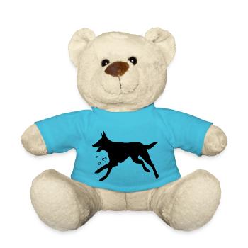 Belgischer Malinois-Schäferhund - Teddy - Atollblau - Vorne