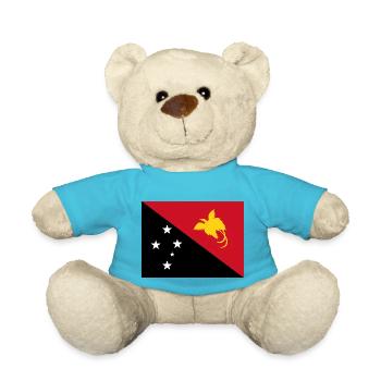 Papua New Guinea - Teddy Bear - atoll blue - Front