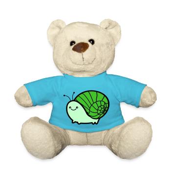Escargot 02 - Nounours - bleu outremer - Devant