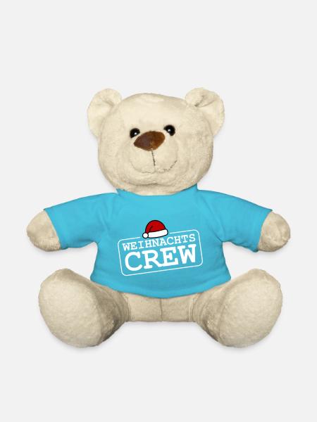 Weihnachts Crew - Teddy - Atollblau