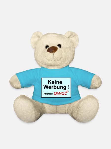 Keine Werbung powered by - Teddy - Atollblau