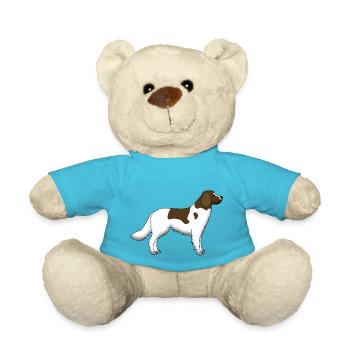 small Münsterländer - Teddy Bear - atoll blue - Front