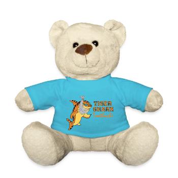 Tigerhai mit Zahnschmerzen - Teddy - Atollblau - Vorne