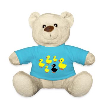canard - Nounours - bleu outremer - Devant