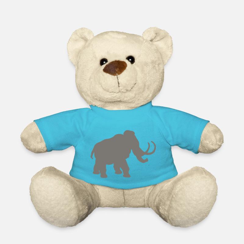 mammouth - Nounours - bleu outremer