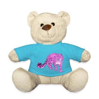 La panthère rose - Nounours - bleu outremer - Devant
