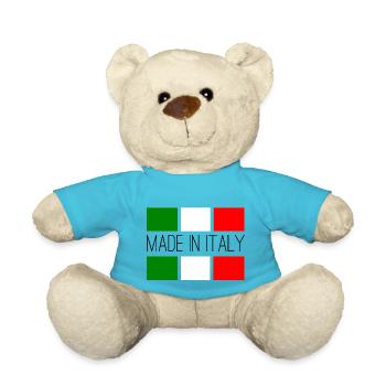 Made in Italy Logo - Nounours - bleu outremer - Devant