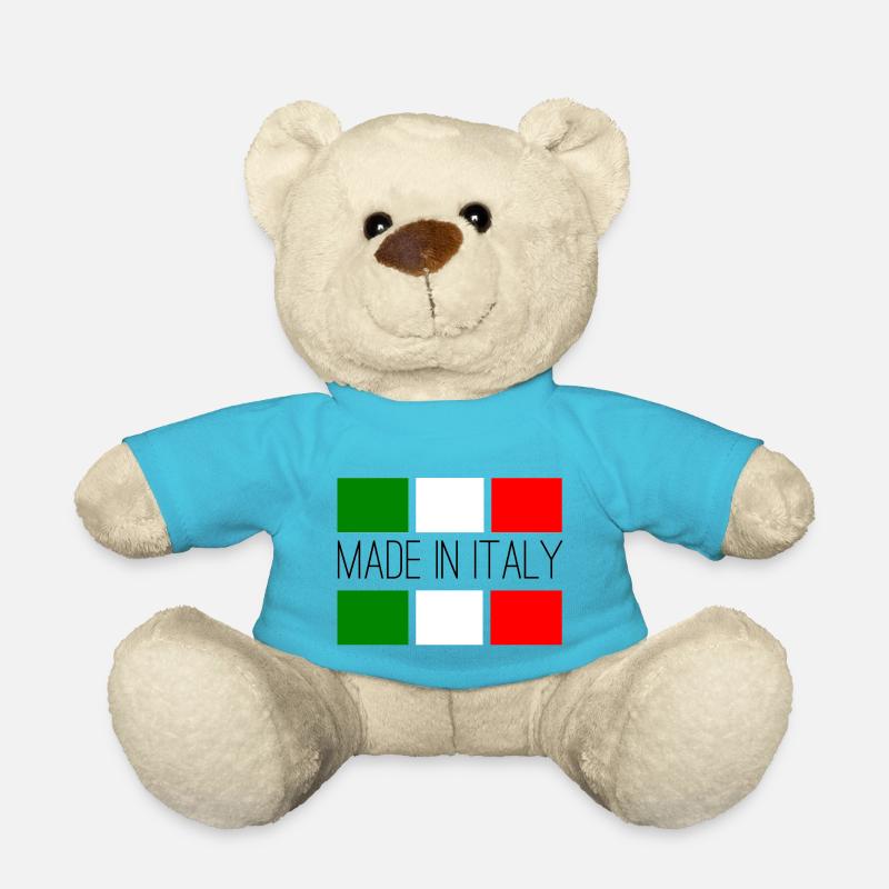Made in Italy Logo - Teddy - Atollblau