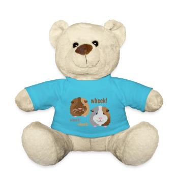 wheek wheek wheek cobayes! - Nounours - bleu outremer - Devant