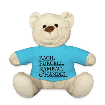 Die „Fab Four“ der „Alten Musik“ - Teddy - Atollblau - Vorne