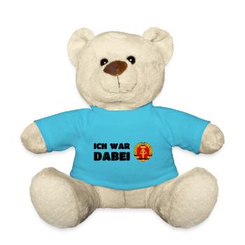 DDR Ich War Dabei - Teddy - Atollblau - Vorne