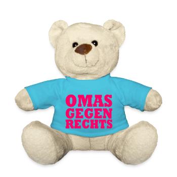 OMAS GEGEN RECHTS - Teddy - Atollblau - Vorne