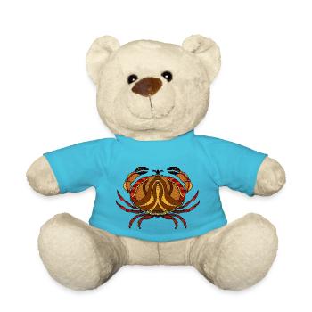 Krabbe - Teddy - Atollblau - Vorne