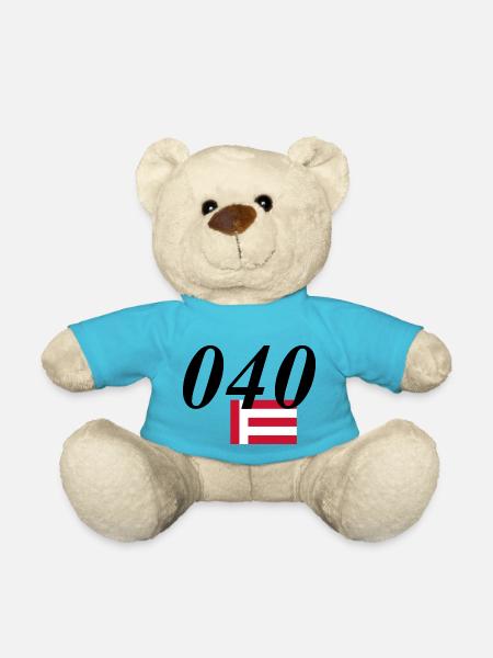 040 Eindhoven Nordbrabant Design - Teddy - Atollblau