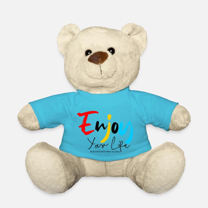 Enjoy Your Life - Teddy - Atollblau