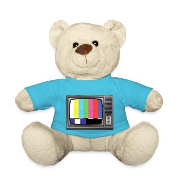 tv signal - Teddy Bear - atoll blue - Front
