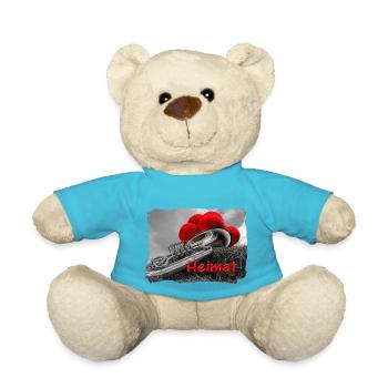 Die Tuba und ihre Heimat ART - Teddy - Atollblau - Vorne